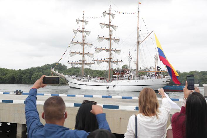 Buque escuela ecuatoriano visitará seis países de América Latina