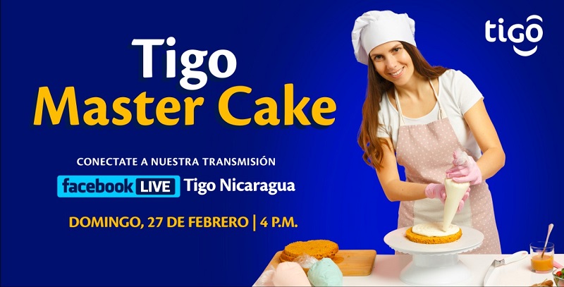 Conéctate al “Máster Cake 2022” que te trae Tigo este fin de semana