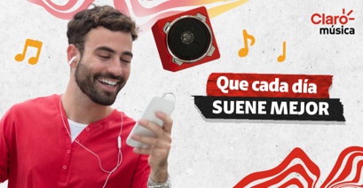 Disfruta del contenido top con Claro Música