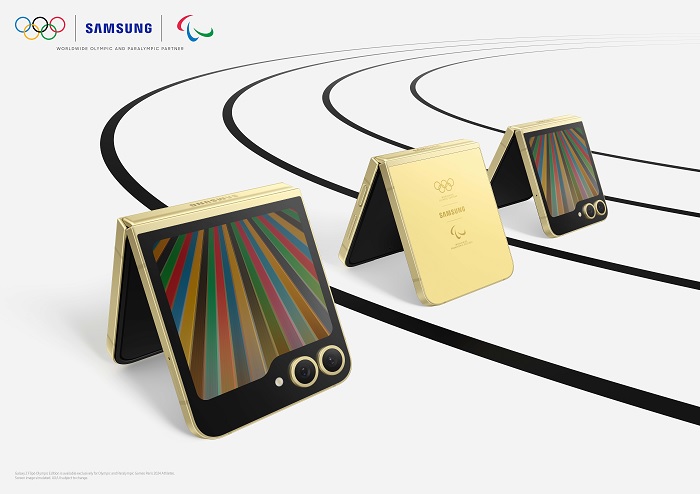 Atletas participantes en las Olimpiadas recibirán un Galaxy Z Flip6 edición especial
