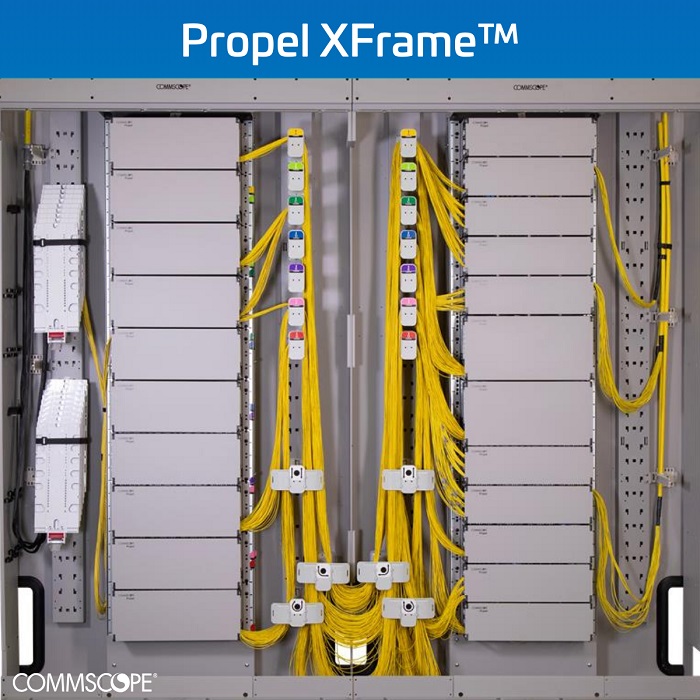 CommScope anuncia la solución Propel XFrame para centros de datos