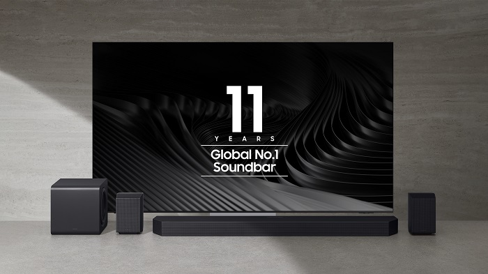 Las barras de sonido de Samsung encabezan las ventas mundiales por 11 años consecutivos